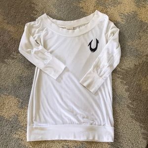 Women's True Religion off the shoulder top